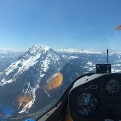 Verortung via Georeferenzierung der Kamera: Aufgenommen in der Nähe von Stainach, Österreich in 2100 Meter